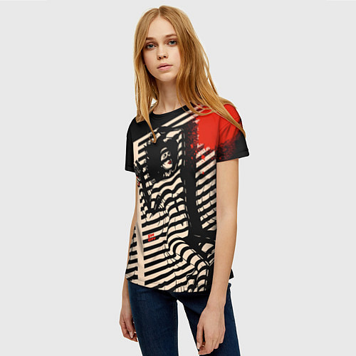 Женская футболка Sin City: Ava / 3D-принт – фото 3