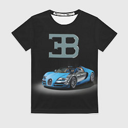 Женская футболка Bugatti - motorsport extreme