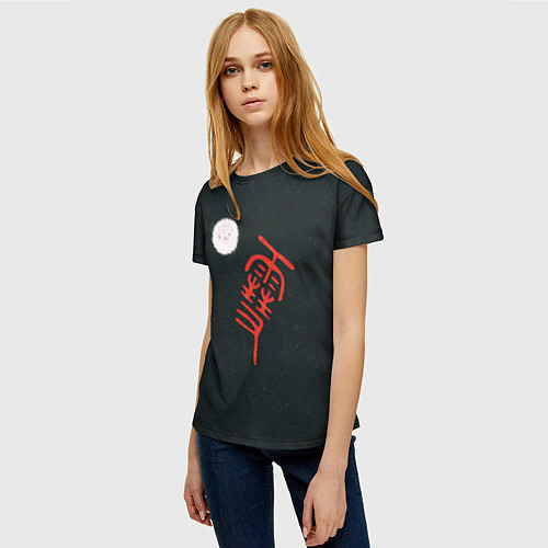 Женская футболка Бездомный Бог / 3D-принт – фото 3