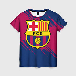 Футболка женская Барселона, цвет: 3D-принт