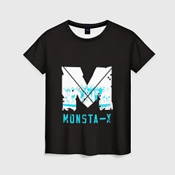 Футболка женская MONSTA X, цвет: 3D-принт