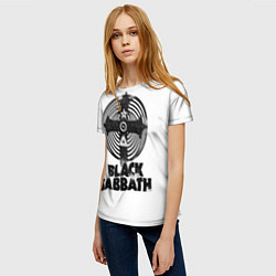 Футболка женская Black Sabbath, цвет: 3D-принт — фото 2