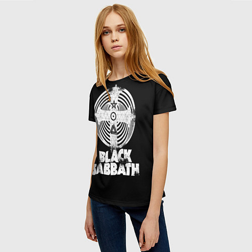 Женская футболка Black Sabbath: Faith / 3D-принт – фото 3
