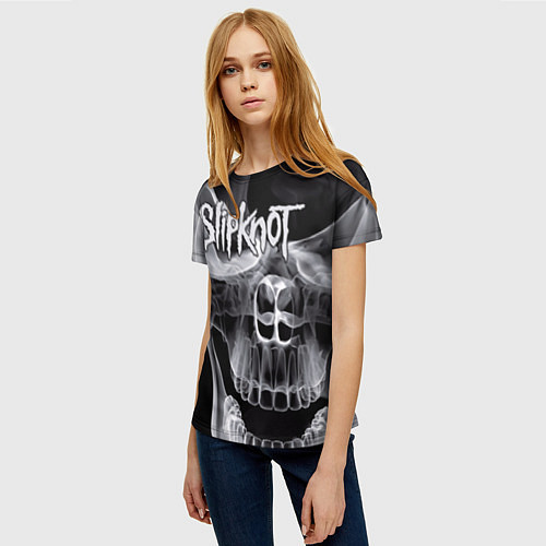 Женская футболка Slipknot Death / 3D-принт – фото 3
