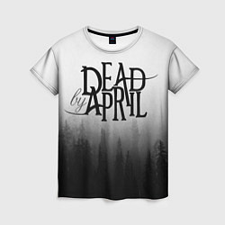 Футболка женская Dead by April, цвет: 3D-принт