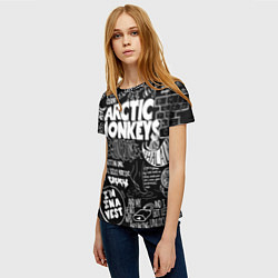 Футболка женская Arctic Monkeys: I'm in a Vest, цвет: 3D-принт — фото 2
