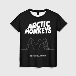 Футболка женская Arctic Monkeys: Do i wanna know?, цвет: 3D-принт