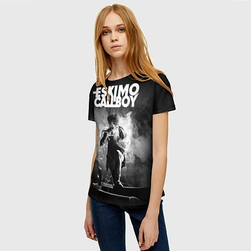 Женская футболка Eskimo Callboy / 3D-принт – фото 3