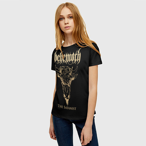 Женская футболка Behemoth: The Satanist / 3D-принт – фото 3