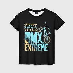 Футболка женская BMX Extreme, цвет: 3D-принт