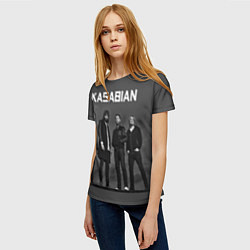 Футболка женская Kasabian: Boys Band, цвет: 3D-принт — фото 2