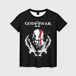 Футболка женская God of War: Kratos, цвет: 3D-принт