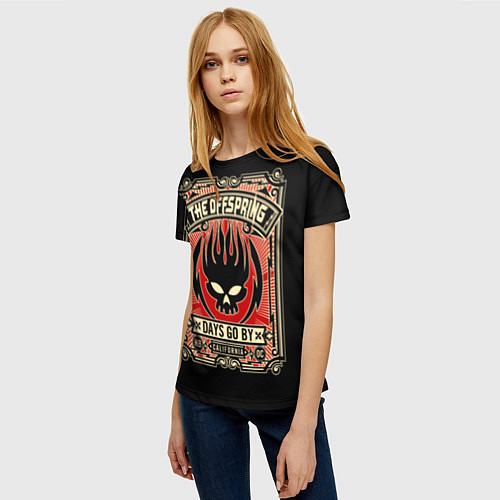 Женская футболка The Offspring: Days Go By / 3D-принт – фото 3