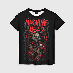Футболка женская Machine Head: Blooded Skull, цвет: 3D-принт