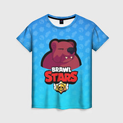 Футболка женская Bear: Brawl Stars, цвет: 3D-принт