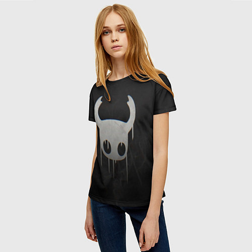 Женская футболка Hollow Knight / 3D-принт – фото 3