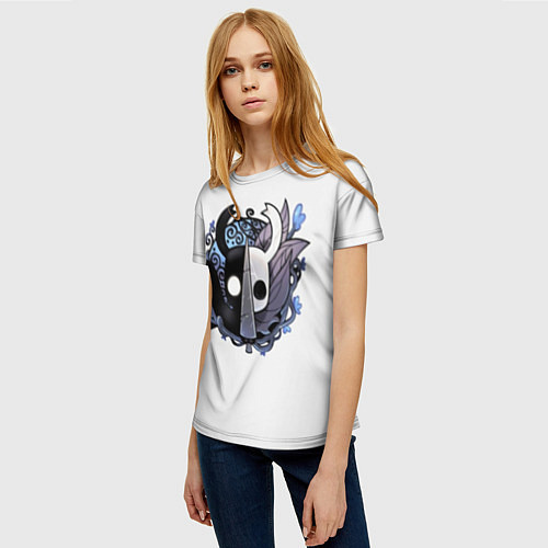 Женская футболка Hollow Knight / 3D-принт – фото 3