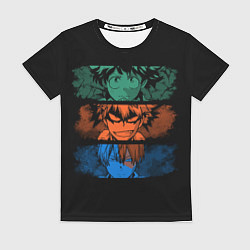 Футболка женская Моя геройская академия, цвет: 3D-принт