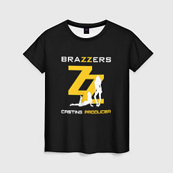 Футболка женская Brazzers Casting-producer, цвет: 3D-принт