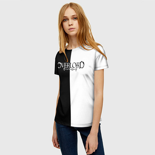Женская футболка OVERLORD / 3D-принт – фото 3