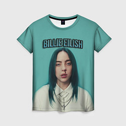 Футболка женская BILLIE EILISH, цвет: 3D-принт