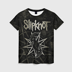 Футболка женская Slipknot goat, цвет: 3D-принт