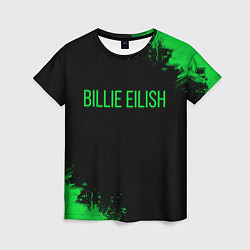 Футболка женская Billie Eilish, цвет: 3D-принт
