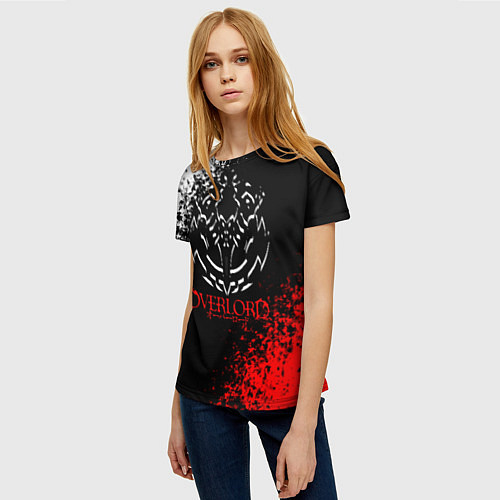 Женская футболка Overlord / 3D-принт – фото 3