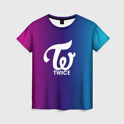 Футболка женская TWICE, цвет: 3D-принт