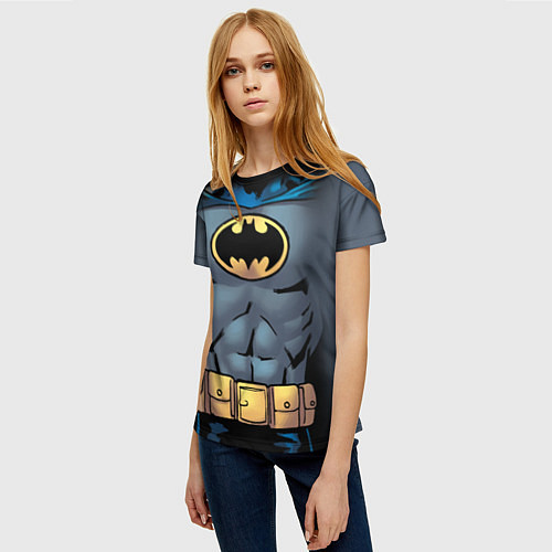 Женская футболка Batman костюм / 3D-принт – фото 3