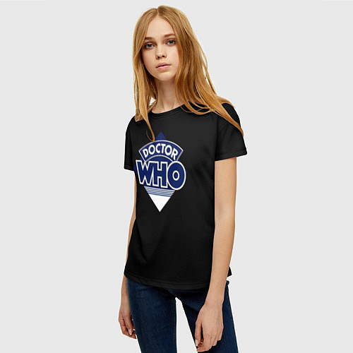 Женская футболка Doctor Who / 3D-принт – фото 3