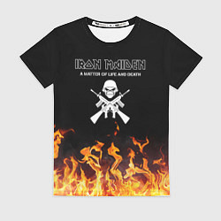 Футболка женская Iron Maiden, цвет: 3D-принт