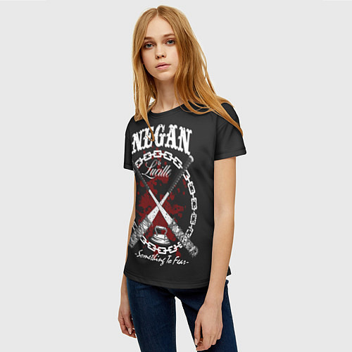 Женская футболка The Walking Dead Negan / 3D-принт – фото 3