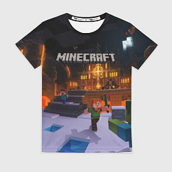 Футболка женская MINECRAFT, цвет: 3D-принт