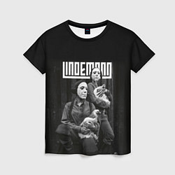Футболка женская Lindemann, цвет: 3D-принт