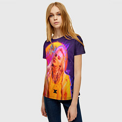 Футболка женская Billie Eilish, цвет: 3D-принт — фото 2