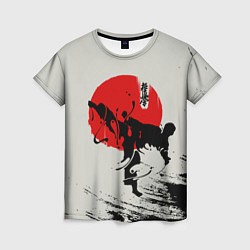 Футболка женская Kyokushinkai Karate, цвет: 3D-принт