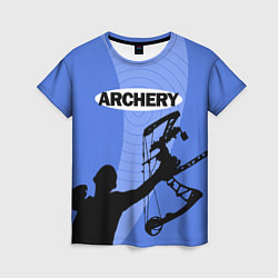 Футболка женская Archery, цвет: 3D-принт