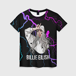 Футболка женская BILLIE EILISH, цвет: 3D-принт