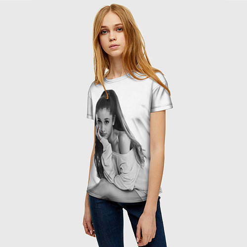 Женская футболка Ariana Grande Ариана Гранде / 3D-принт – фото 3