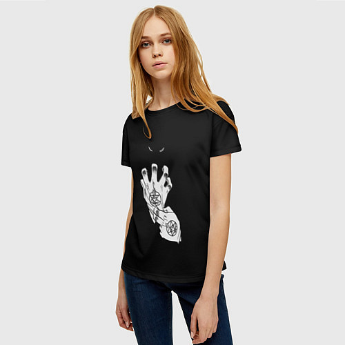 Женская футболка Выжигющий Искру / 3D-принт – фото 3