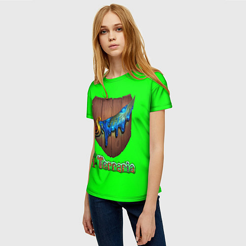 Женская футболка Terraria / 3D-принт – фото 3