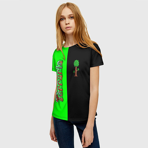 Женская футболка Terraria / 3D-принт – фото 3