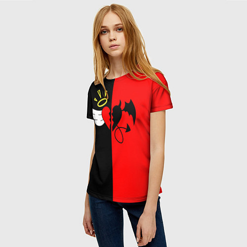 Женская футболка ЕГОР КРИД / 3D-принт – фото 3