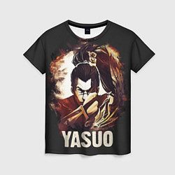 Футболка женская Yasuo, цвет: 3D-принт