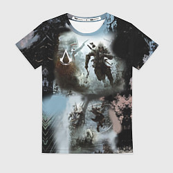 Футболка женская Assassin??s Creed, цвет: 3D-принт