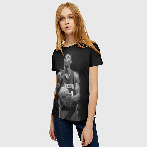 Женская футболка Коби Брайант / 3D-принт – фото 3