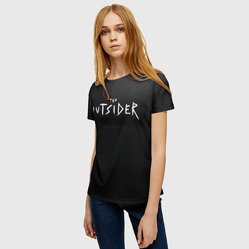 Женская футболка The Outsider / 3D-принт – фото 3