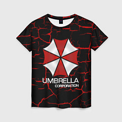 Футболка женская UMBRELLA CORP, цвет: 3D-принт