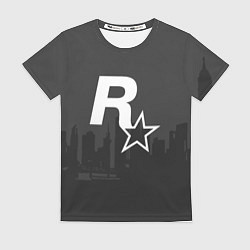 Футболка женская ROCKSTAR, цвет: 3D-принт